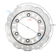 Front brake disc X-trail 125