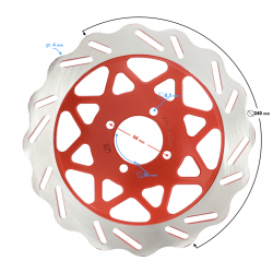 Front brake disk Street-R 125