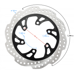 Front Brake Disc VOGE 300 Rally