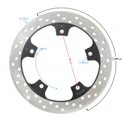 Front Brake Disc VOGE 125R