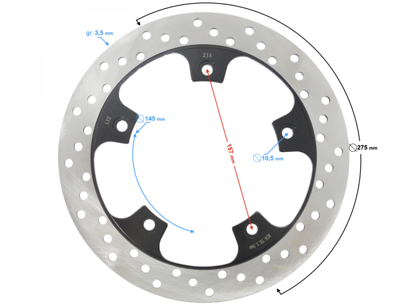Front Brake Disc VOGE 125R