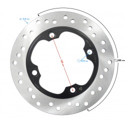 Brake Disc Rear VOGE 125R