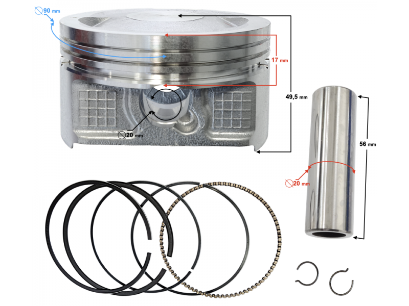 Piston for Tactic 550