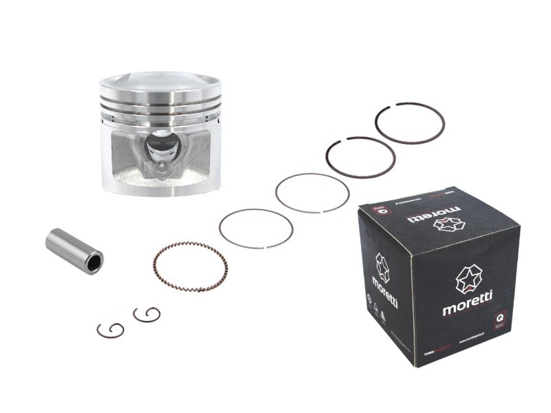Moretti 125cc piston 4T Motorcycle, diameter: 56.4 pin diameter: 15 height: 23, set