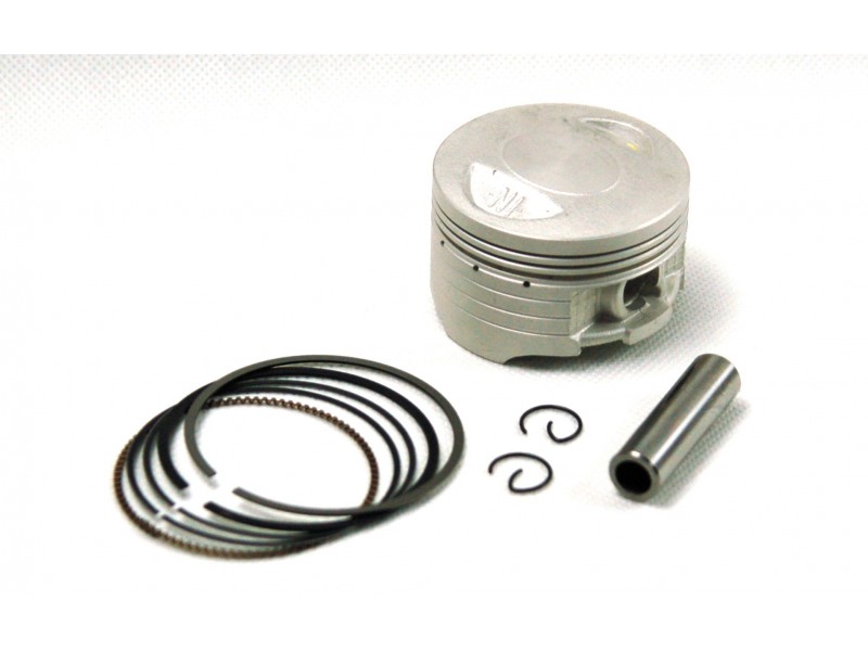 Moretti 150cc piston 4T motorcycle, diameter 62, pin diameter 13, height 21,5, set Moretti 150cc piston 4T motorcycle, diameter 62, pin diameter 13, height 21,5, set