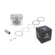 Moretti 150cc piston 4T motorcycle, diameter 62, pin diameter 13, height 23,5, set