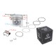 Moretti 150cc piston 4T motorcycle, diameter 62, pin diameter 13, height 23,5, set