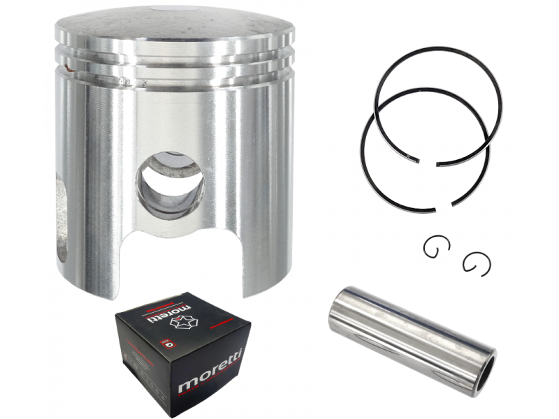 70cc piston 2T scooter, diameter 47, pin diameter 12, height 27, set