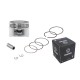 Moretti 125cc piston 4T scooter , diameter 52,4, pin diameter 15, height 20, set