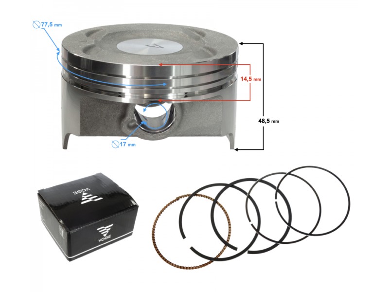 Piston set VOGE