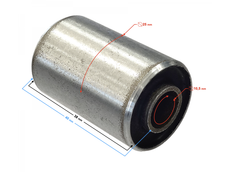 Engine suspension sleeve for ATV 200