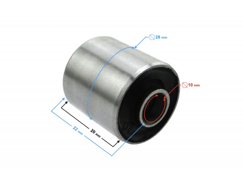 Sleeve Length 22MM Sleeve inner diameter 10MM Sleeve outer diameter 28MM