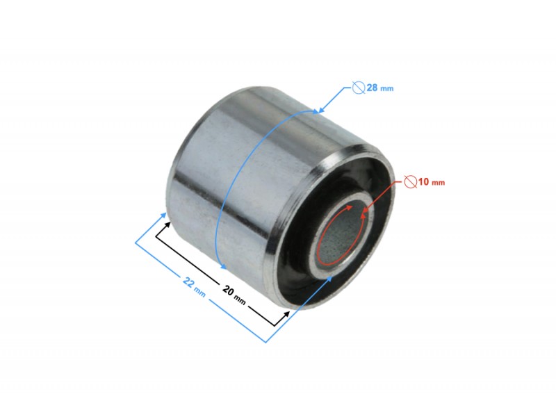Sleeve Length 22MM Inner Diameter 10MM Outer Diameter 28MM
