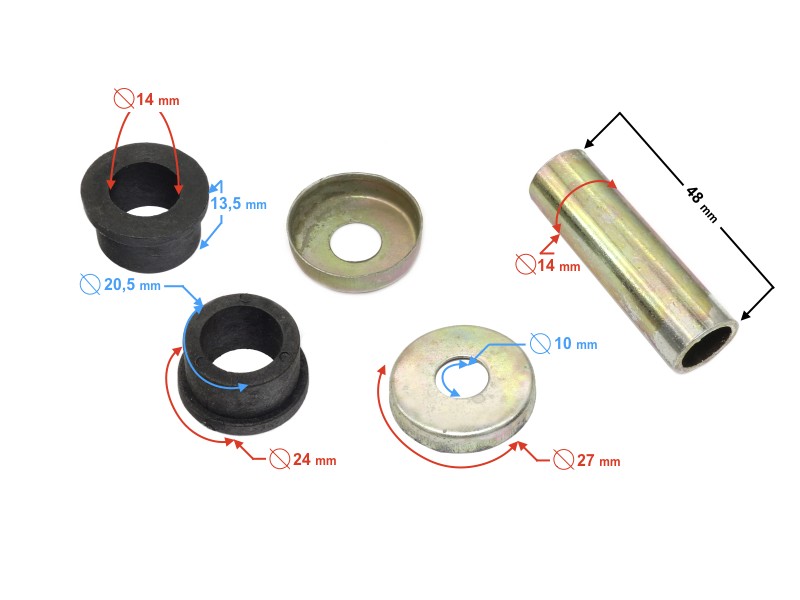 ATV 70cc / 110cc / 125cc Rocker Sleeve Kit