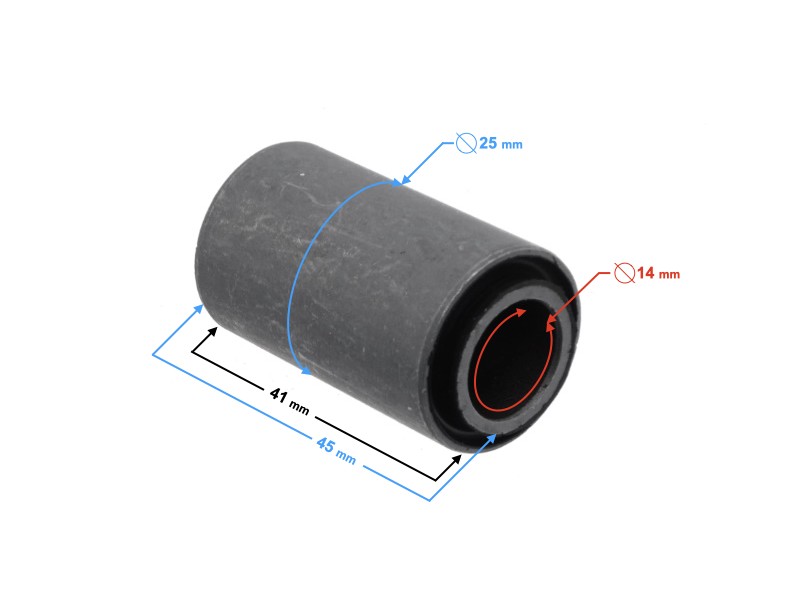Sleeve 14x25x41 / 45
