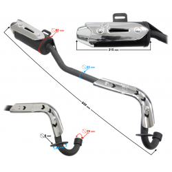 Muffler ATV Thor 125