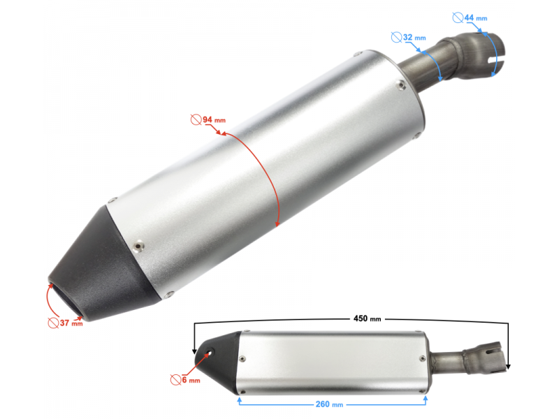 Muffler NXT150