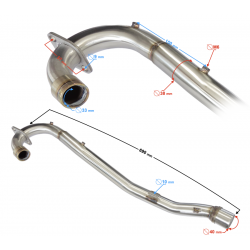 NXT250 L Muffler Manifold