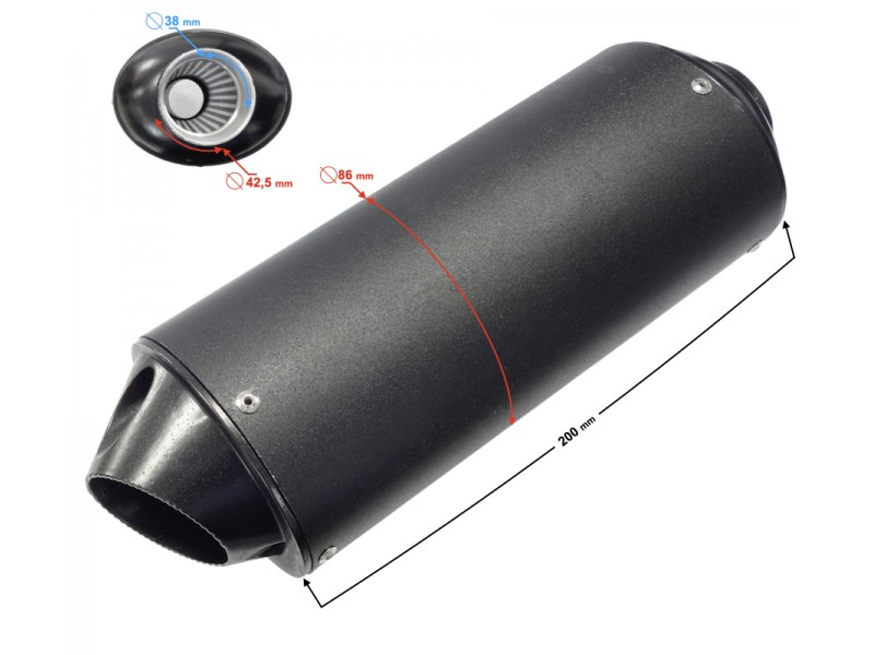 Muffler NXT 125