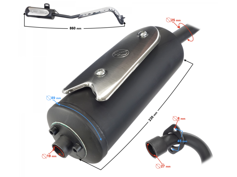 Muffler Pentora