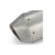 STAL013 Universal tunning muffler (color: titanium)