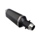 STAL013 Universal tunning muffler (color: black)