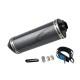 ALUMINIUM05 Universal tunning muffler (color: carbon)