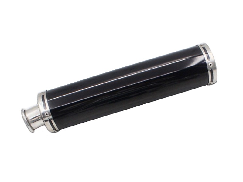 ALUMINIUM03 Universal tunning muffler (color: black)