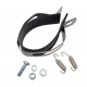 STAL013 Universal tunning muffler (color: carbon - titanium ending)