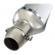 STAL013 Universal tunning muffler 300 mm (color: titanium)