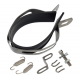 STAL013 Universal tunning muffler 300 mm (color: titanium)