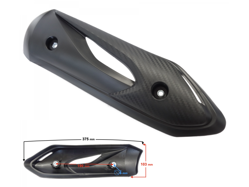 Muffler cover Scalpel 50