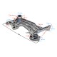 Muffler bracket for B-Max