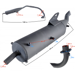 Muffler Street-R 125