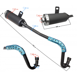 Muffler for ATV Force
