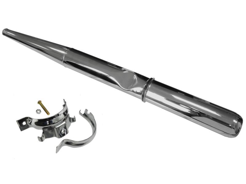 Muffler for Simson S51 enduro motorcycle