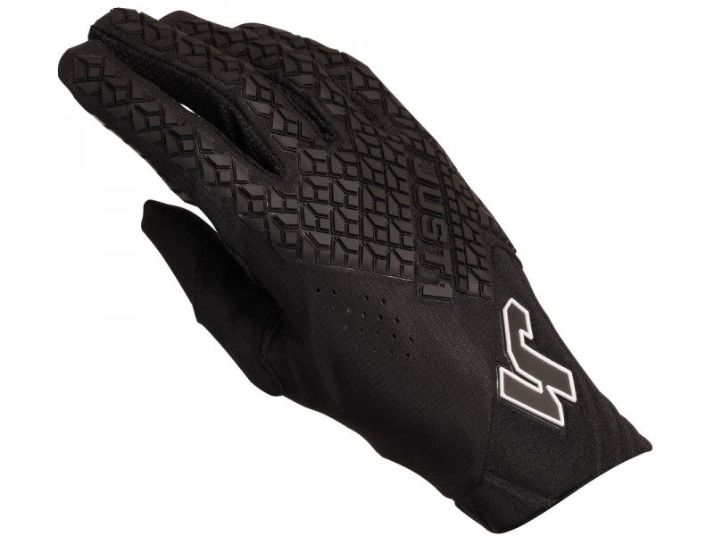 Motorcycle gloves JUST1 J-HRD BLACK-BLACK size M
