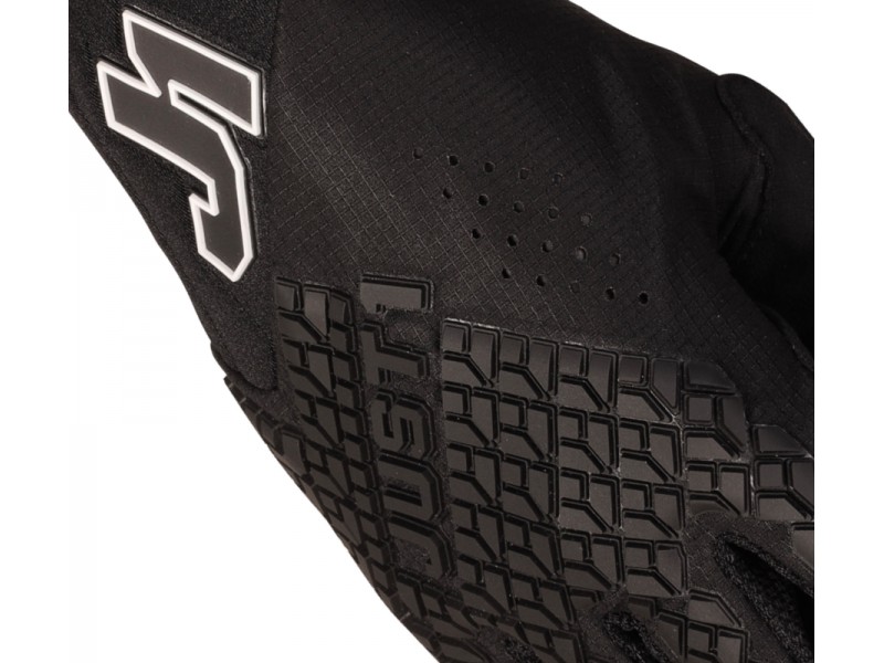 Motorcycle gloves JUST1 J-HRD BLACK-BLACK size M