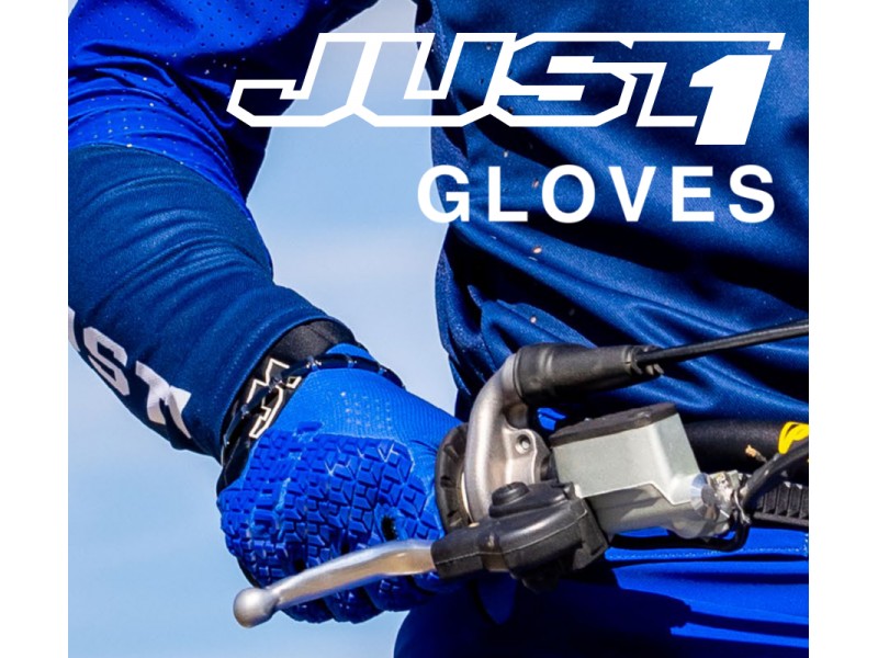 Motorcycle gloves JUST1 J-HRD FLUO YELLOW size M