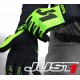 Motorcycle gloves JUST1 J-HRD FLUO YELLOW size XXL