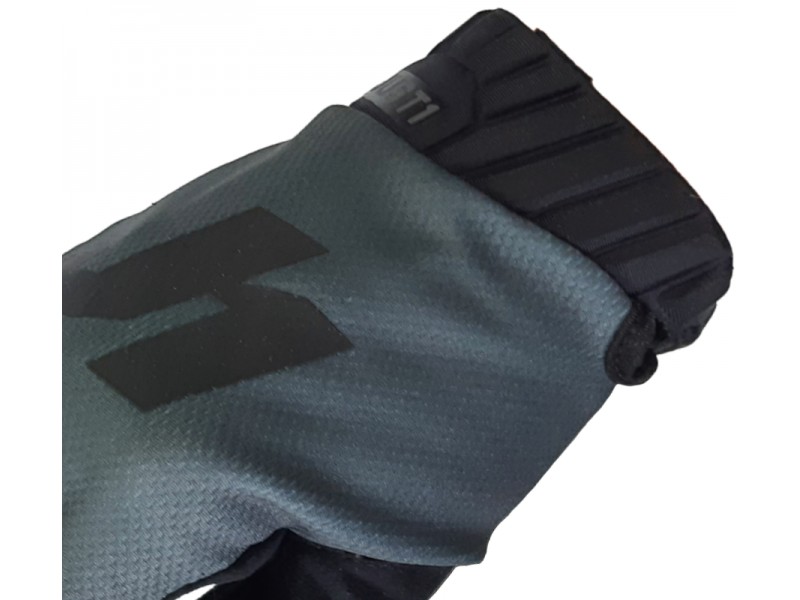 Motorcycle gloves JUST1 J-FLEX 2.0 GRAY BLACK size L
