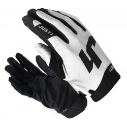 Motorcycle gloves JUST1 J-FLEX 2.0 BLACK WHITE size L