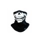 Premium half face balaclava, cotton, universal