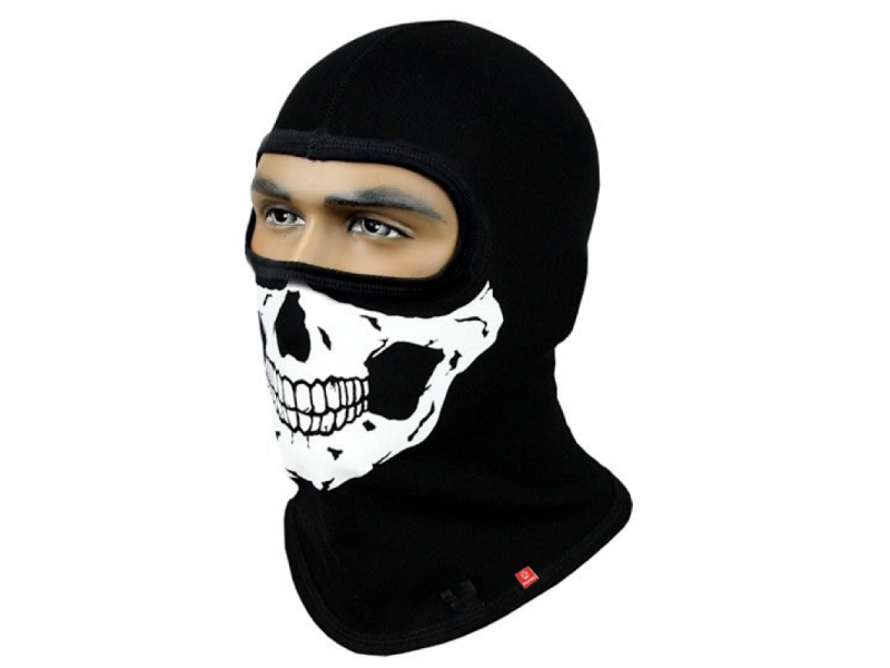 Balaclava premium cotton skull M\L