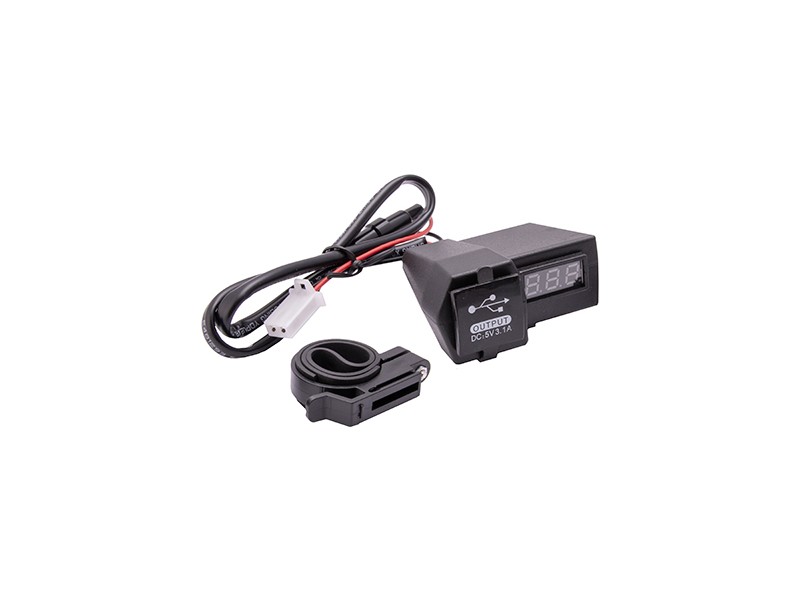 motorcycle USB-socket (on the steering wheel)