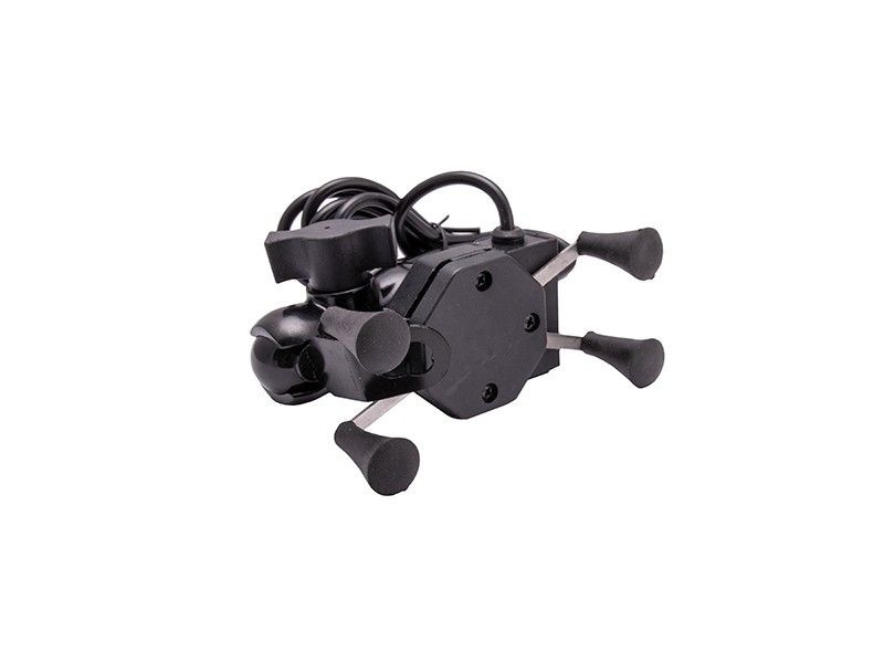 Motorcycle USB phone holder