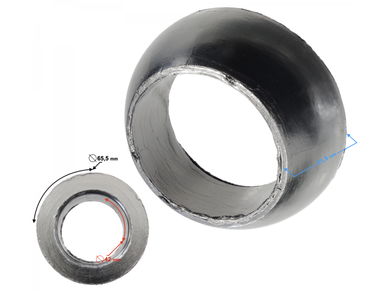 Cone exhaust gasket HISUN Sector 550