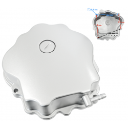 Cylinder head cover with gasket Discover 200