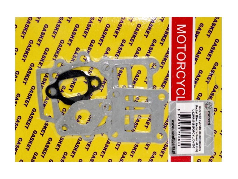 Cylinder seals for Pocket Bike moped (piston diameter 44mm)