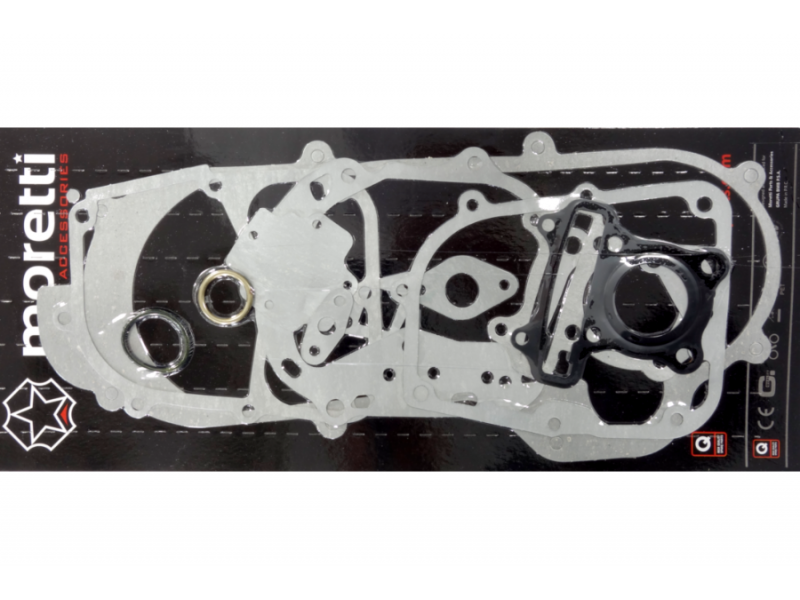 Seals - engine gasket set for 50cc 4T scooter (engine cover length: 400 mm)